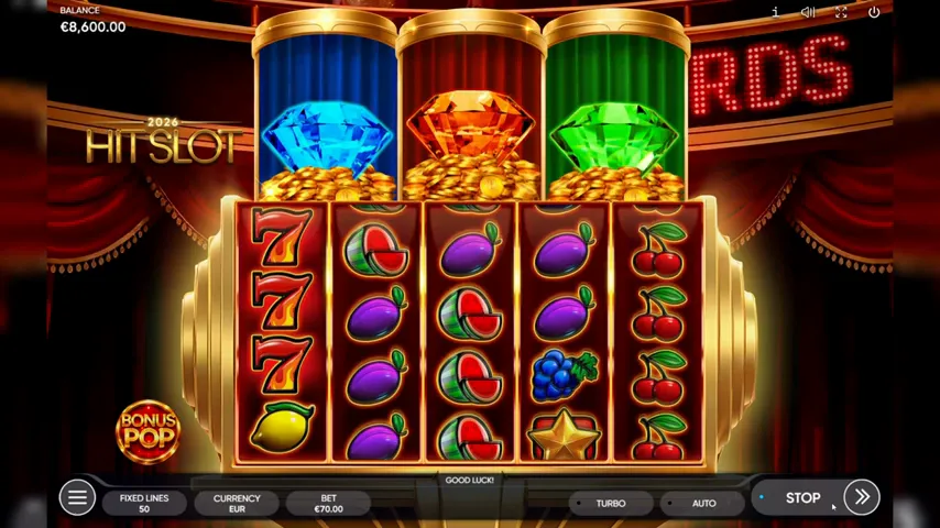 2026 Hit Slot — partida en directo