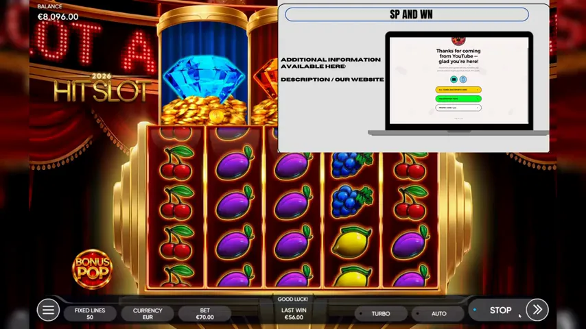 2026 Hit Slot — partida en directo