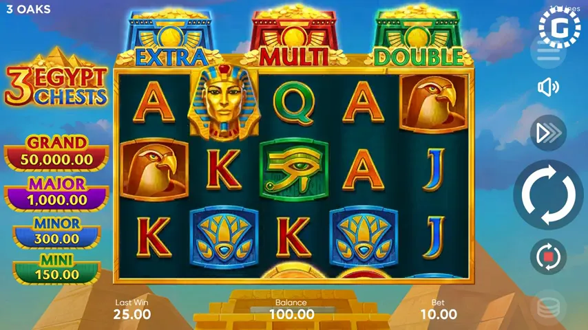 3 Chests: Bonus Combo — partida en directo
