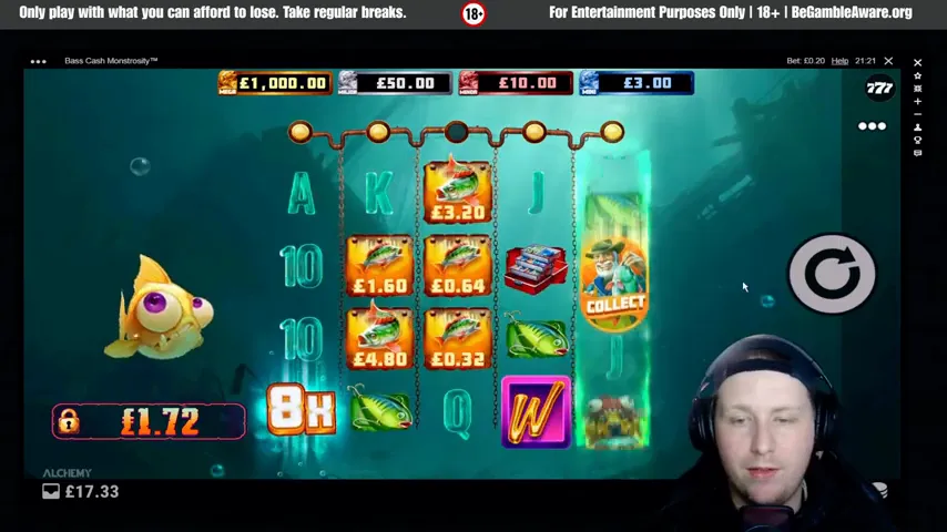 Better Bass Cash — partida en directo