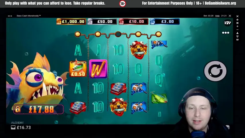 Better Bass Cash — partida en directo