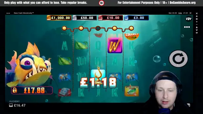 Better Bass Cash — partida en directo