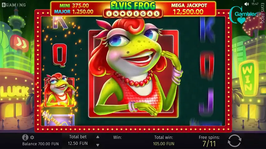 Elvis Frog in Vegas en juego — captura 1