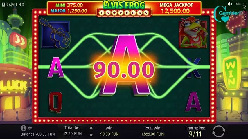 Elvis Frog in Vegas — partida en directo