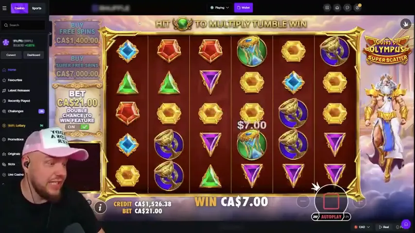 Gates of Olympus Super Scatter — partida en directo