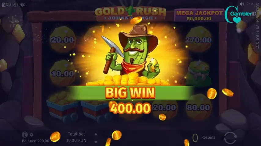 Gold Rush with Johnny Cash en juego — captura 1