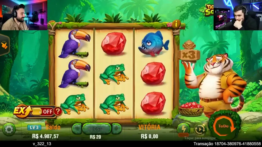 Luck of Tiger — partida en directo