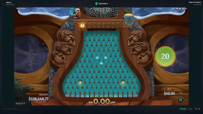 Plinko 2 en juego — captura 1