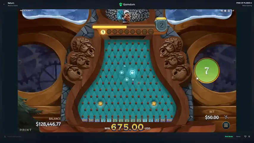 Plinko 2 — partida en directo