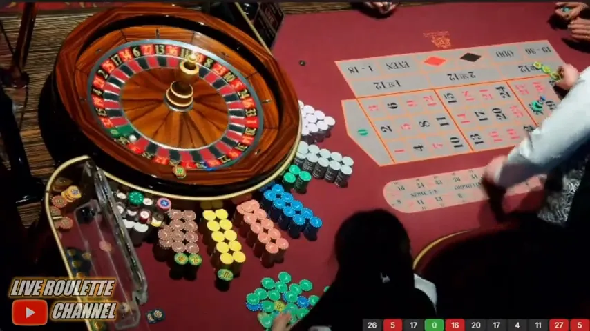 Roulette Live en juego — captura 1
