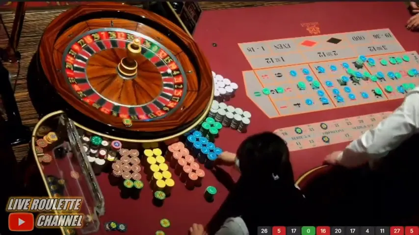 Roulette Live — partida en directo