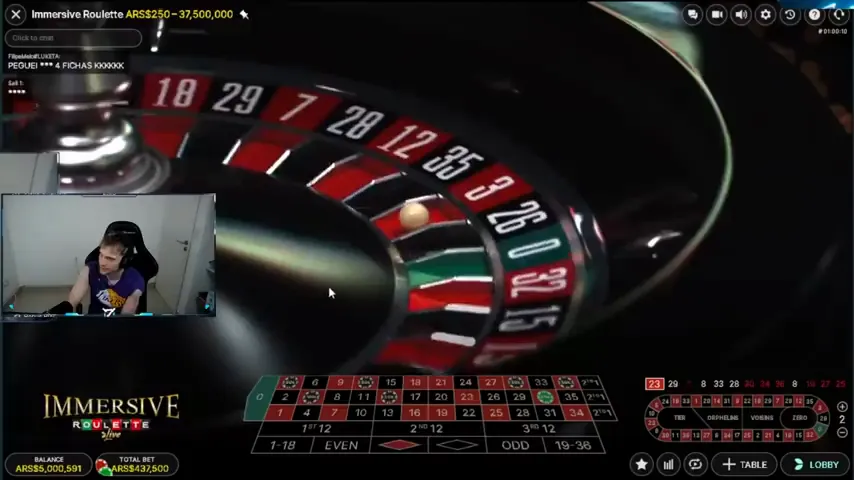 Ruleta En Vivo — partida en directo