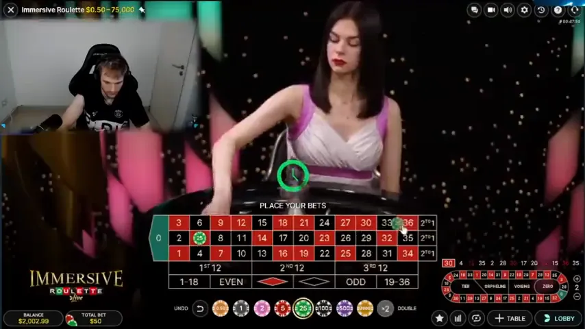 Ruleta En Vivo — partida en directo