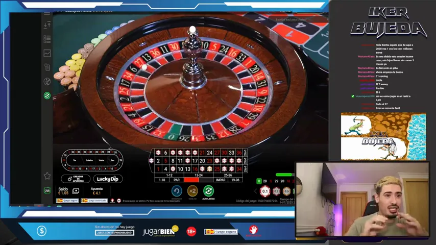 Ruleta Relámpago en Vivo en juego — captura 1