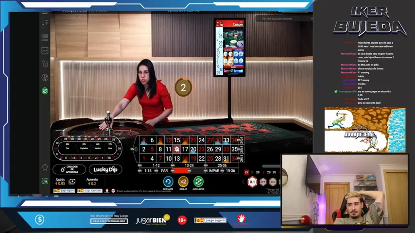 Ruleta Relámpago en Vivo — partida en directo