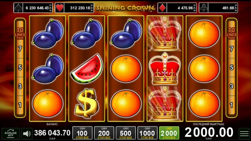 Shining Crown — partida en directo